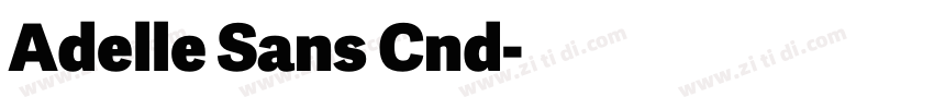 Adelle Sans Cnd字体转换 Adelle Sans Cnd字体转换